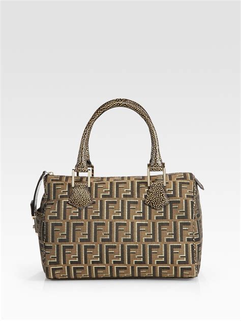 fendi zucca chef duffle bag